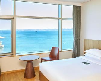 Lahan Hotel Pohang - Pohang - Schlafzimmer