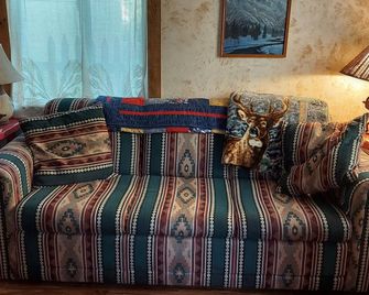 Snug and Cozy Hideaway is close to National Parks, BYU Idaho, and River Beach - Saint Anthony - Sala de estar