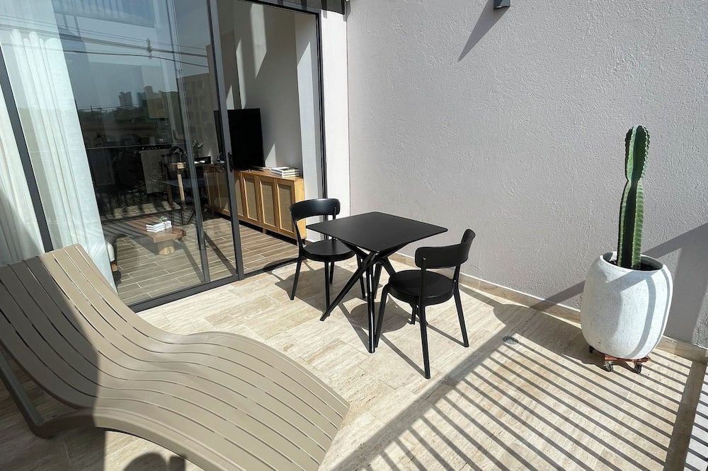 Rooftop & Pool! Beautiful loft in Cartagena Center - קרטחנה דה אינדיאס - מרפסת