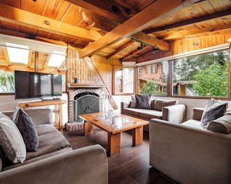 Cabaña privada l Valle de Bravo l Ubicación ideal - Valle de Bravo - Sala de estar
