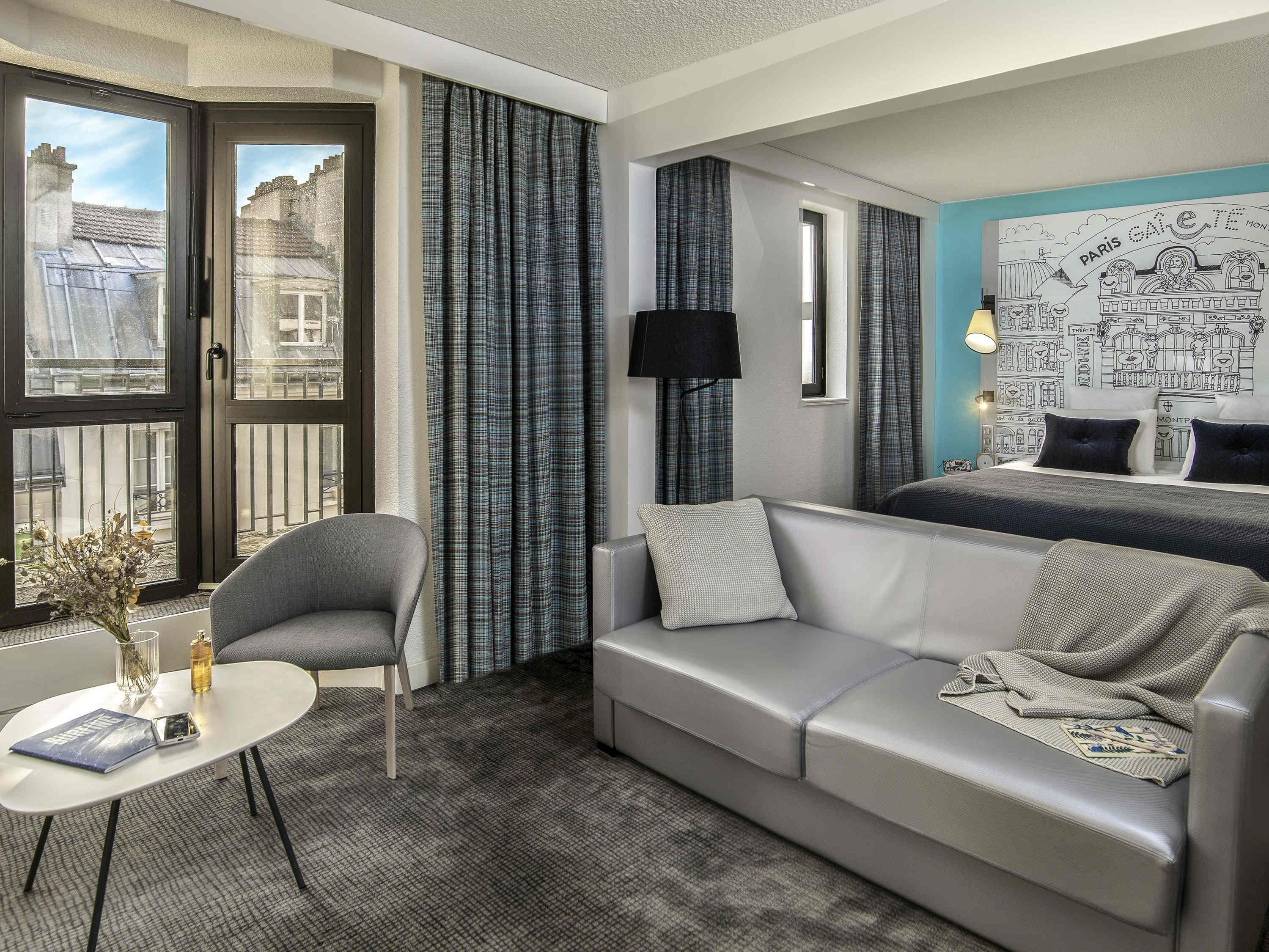 Mercure Paris Centre Gare Montparnasse - פריז - חדר שינה