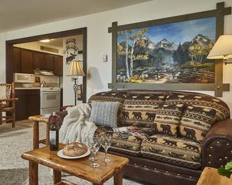 JHRL - Tensleep B14, Cozy condo with skier shuttle access - Teton Village - Vardagsrum