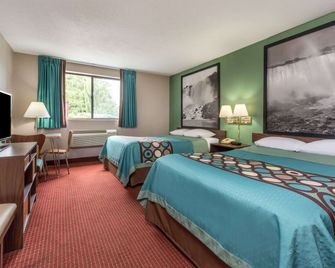 Super 8 by Wyndham Niagara Falls NY - ניאגרה פולס - חדר שינה