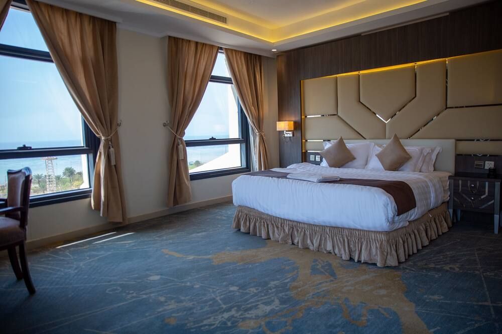 فندق جيست هاوس للشقق الفندقيه - ينبع - غرفة نوم