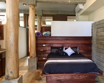 Modern Studio/Apt overlooking Pool/Ocean view - San Juan del Sur - Habitación