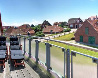 Modern vacation home on the island of Baltrum (East Frisian Islands) - Baltrum - Балкон