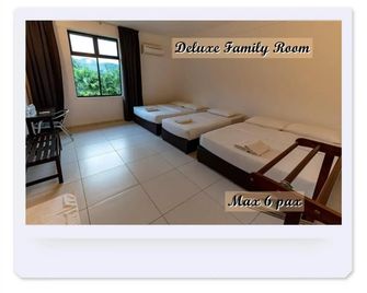 Riverside Palm Inn Sg Lembing - Sungai Lembing - Slaapkamer