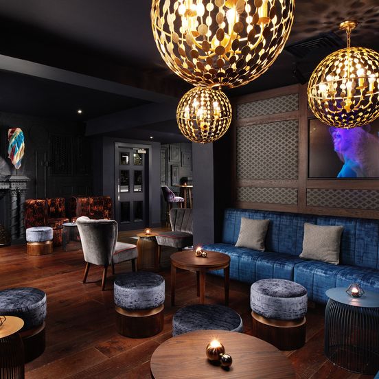 Lounge view of Malmaison Edinburgh City