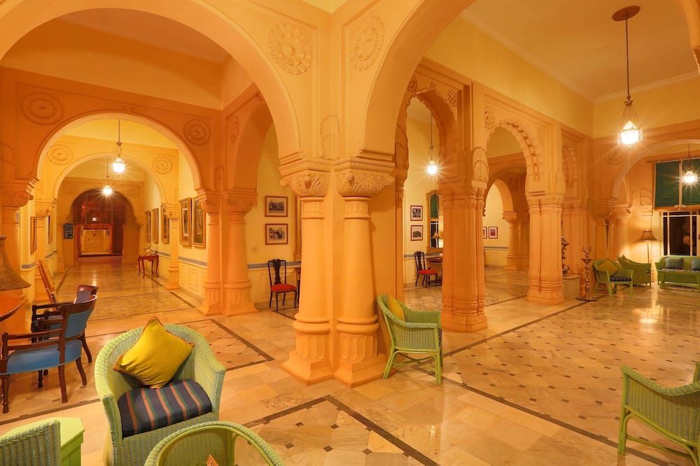 The Lallgarh Palace - A Heritage Hotel - Bikaner - Lobby