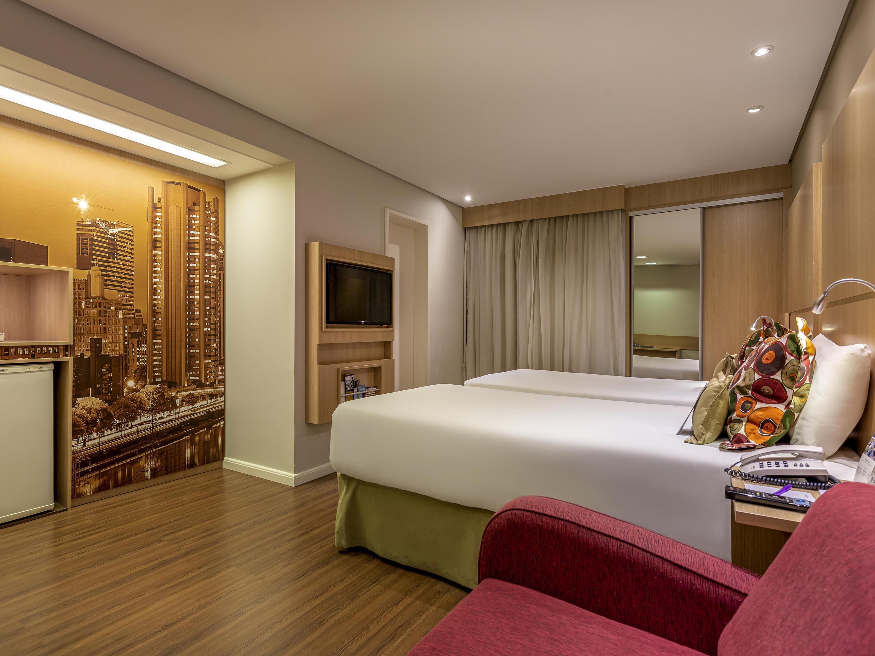 Mercure Sao Paulo Nacoes Unidas - סאו פאולו - חדר שינה