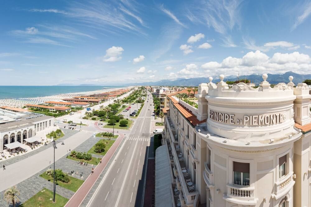 Grand Hotel Principe di Piemonte - ויארג'ו - מרפסת