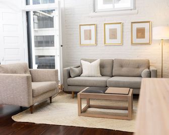 Fire Station One Boutique Hotel - Roanoke - Sala de estar