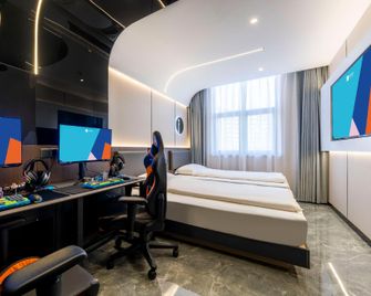 Ai Esports Hotel (Nanjing Jiangbei New Area Branch) - Nanjing - Schlafzimmer