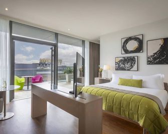 فندق جيبسون - دبلن - غرفة نوم