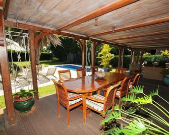 Villa Alira - Le Morne - Innenhof