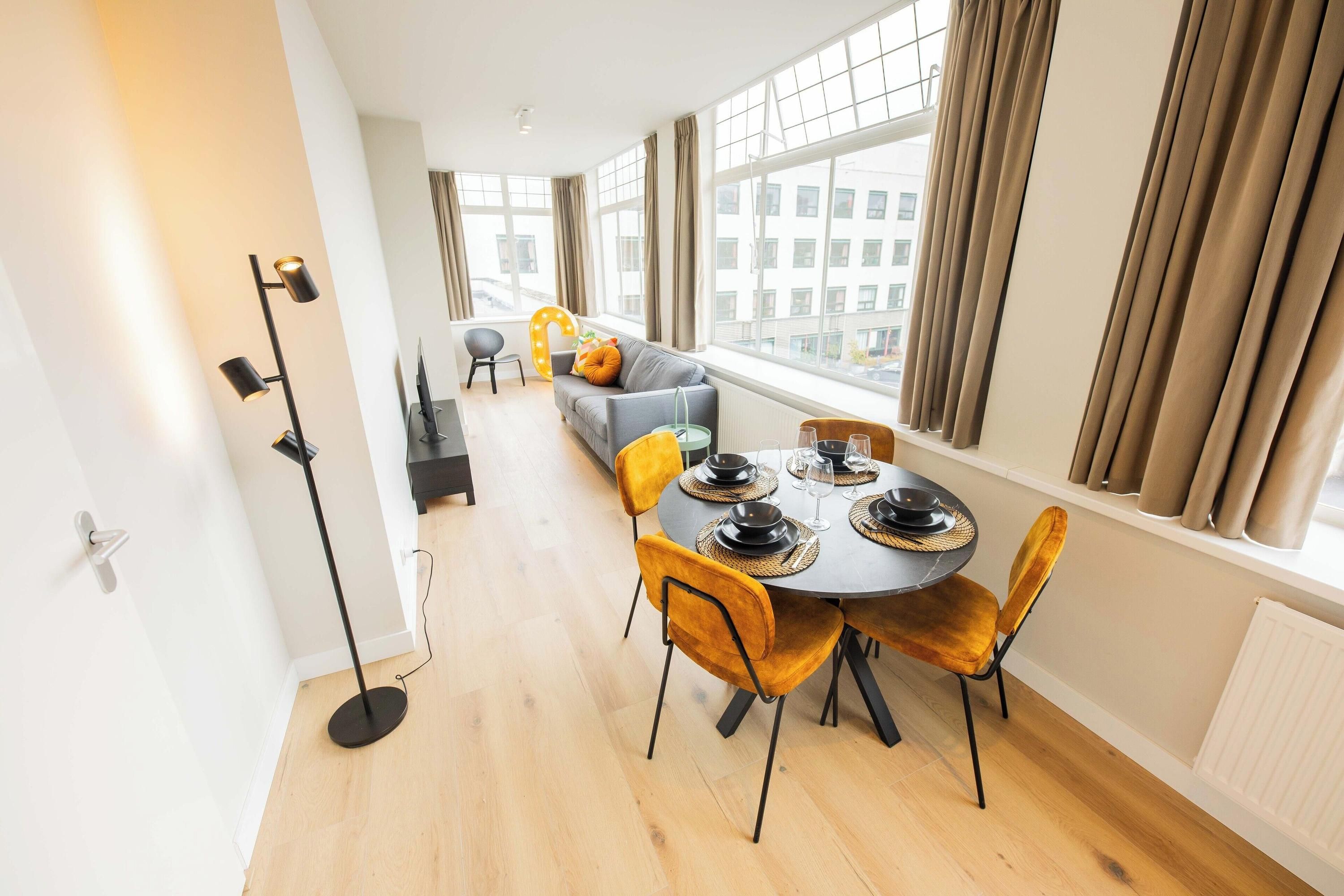 Alphabet Apartments - Westersingel 320 - רוטרדם - חדר אוכל