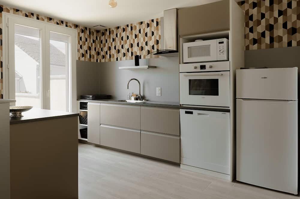 House with Spa in Champagne - שמפיו - מטבח
