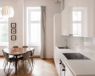 Heymi Apartments Zentagasse - וינה - מטבח