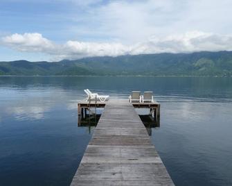 Vistalago, Stunning Lakefront Property in Lake Coatepeque. - Santa Ana - Patio