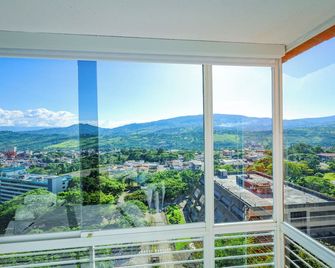 Luxury Modern Condo with The Andes Mountains View - San Cristóbal - Balcón