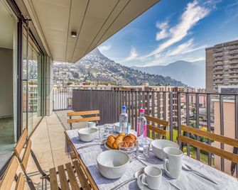 Icon H Lugano - Luxury Suites & Apartments - Lugano - Balkong