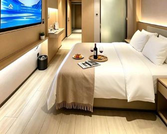 Meishi Hotel (Yiwu Trade City Branch, Huaishang District, Bengbu) - Bengbu - Bedroom