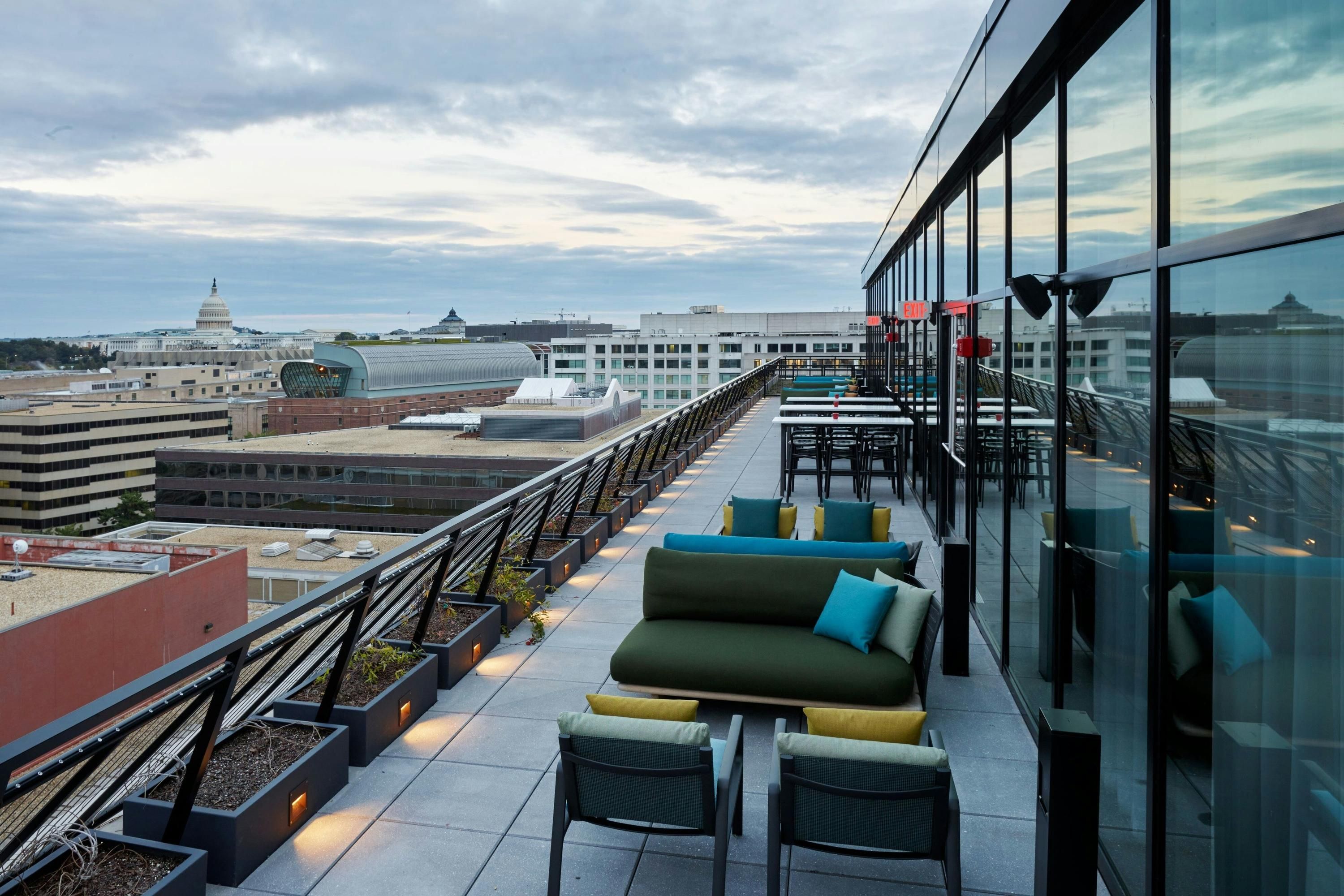 citizenM Washington Capitol - וושינגטון די.סי - מרפסת