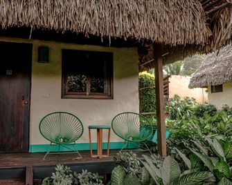 Charming Cabin with Swimming Pool in Jalcomulco, Veracruz - Jalcomulco - Patio