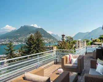 Suitenhotel Parco Paradiso - Lugano - Balkon