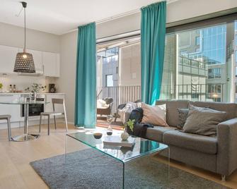 بيورفيكا أبارتمنتس، أوبرا أريا، أوسلو سيتي سنتر - أوسلو - غرفة معيشة