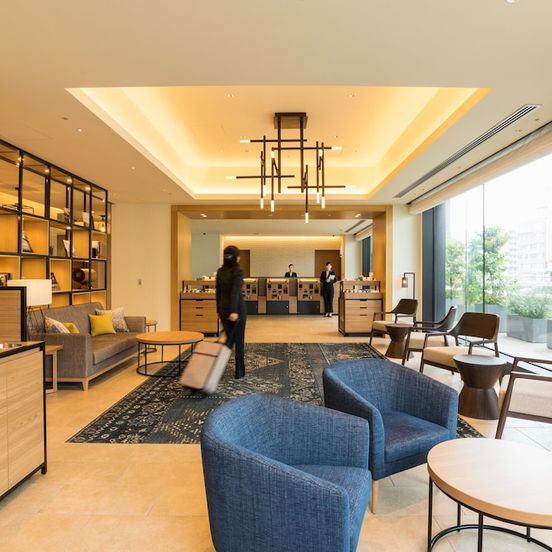 Lounge view of Jr East Hotel Mets Premier Yokohama Sakuragicho