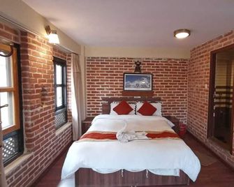 Hotel Layaku Durbar - Bhaktapur - Slaapkamer