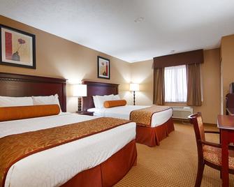 Hotel Lincoln Inn on Route 66 and near I-55 - Lincoln - Schlafzimmer