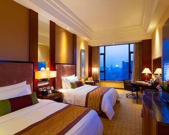 سلبرتي سيتي هوتل - تشنغدو - غرفة نوم