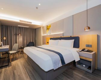 Home Inn Style Shanghai Pudong Airport - Shanghai - Schlafzimmer