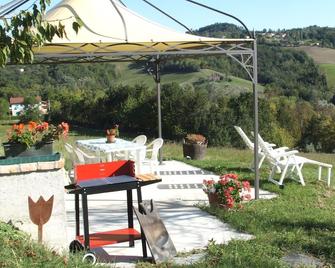 Apartment in a country house with a wonderful view over the hills - Salsomaggiore Terme - Patio