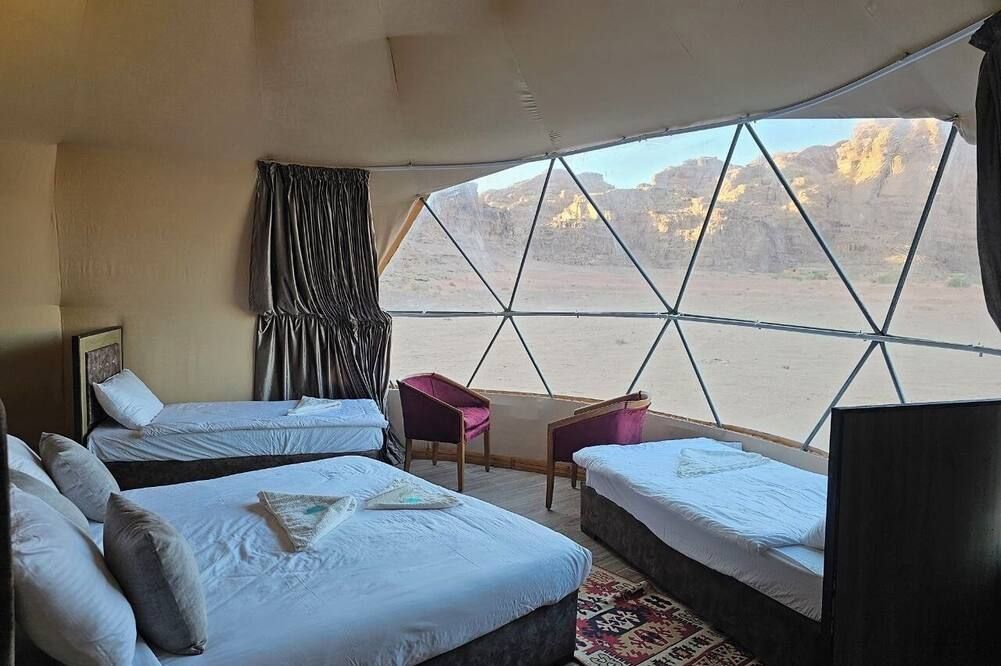 Alsultanh wadirum camp - Wadi Rum - Schlafzimmer