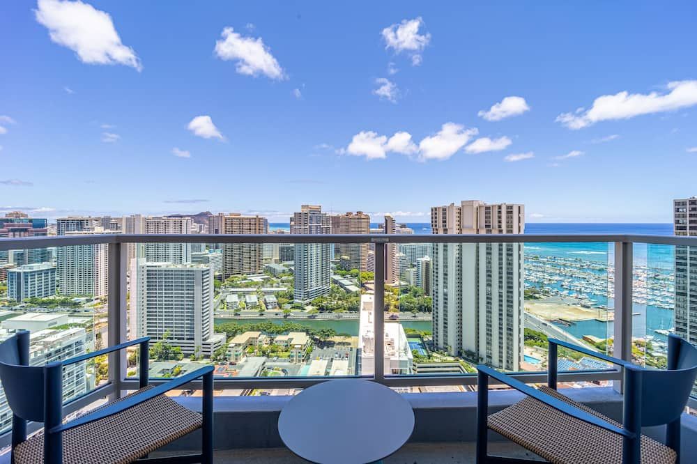 34th Floor Ala Moana Large Regal Suite - 2br/3ba, Book Now At Special Rate! - הונולולו - מרפסת