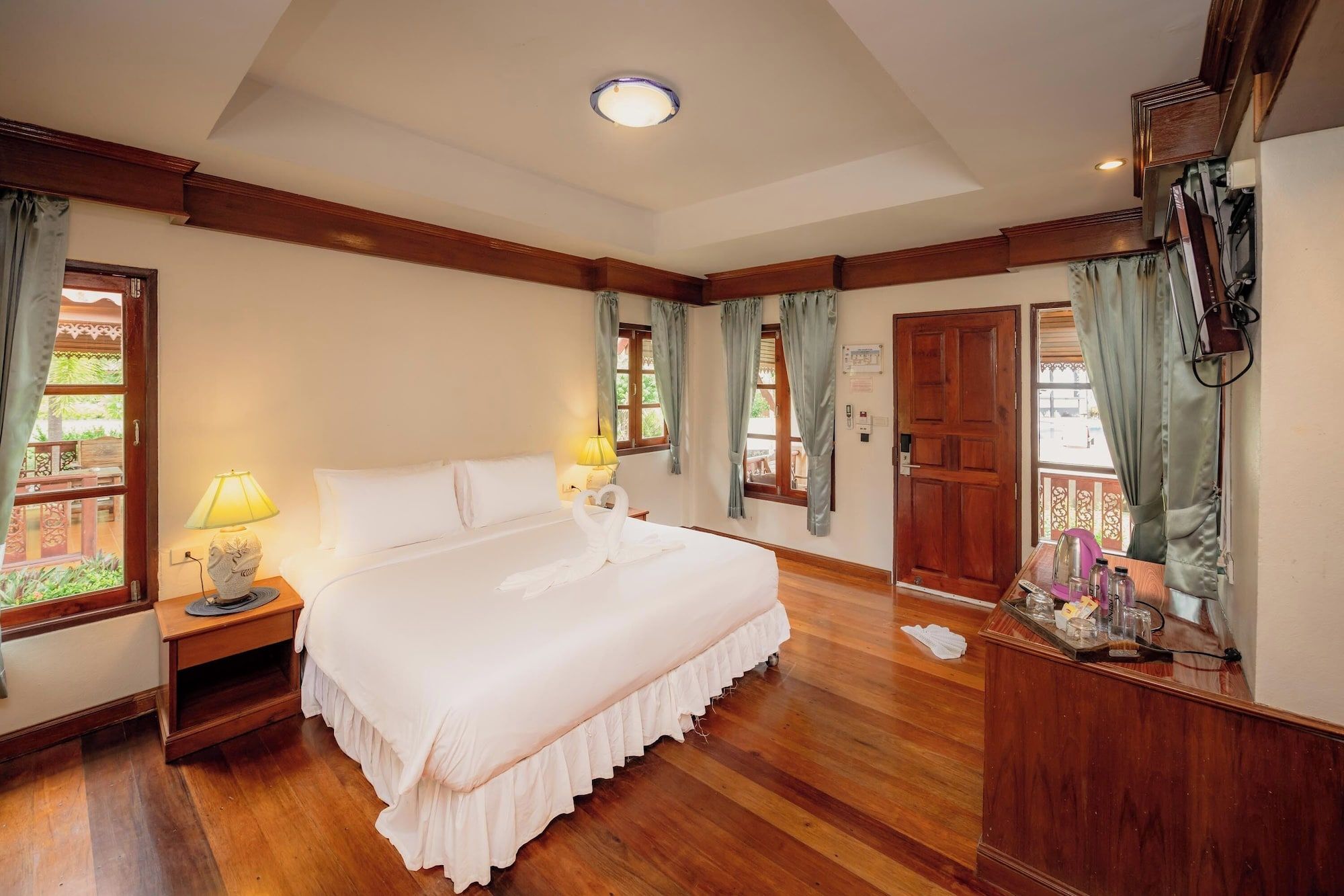 Long Bay Resort - Ko Pha Ngan - חדר שינה