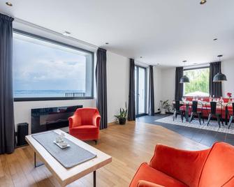 Villa Galeman, Demeure De Charme Avec Ac - Lugrin - Sala de estar