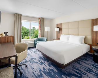 Fairfield Inn & Suites by Marriott Harrisburg Hershey - האריסברג - חדר שינה