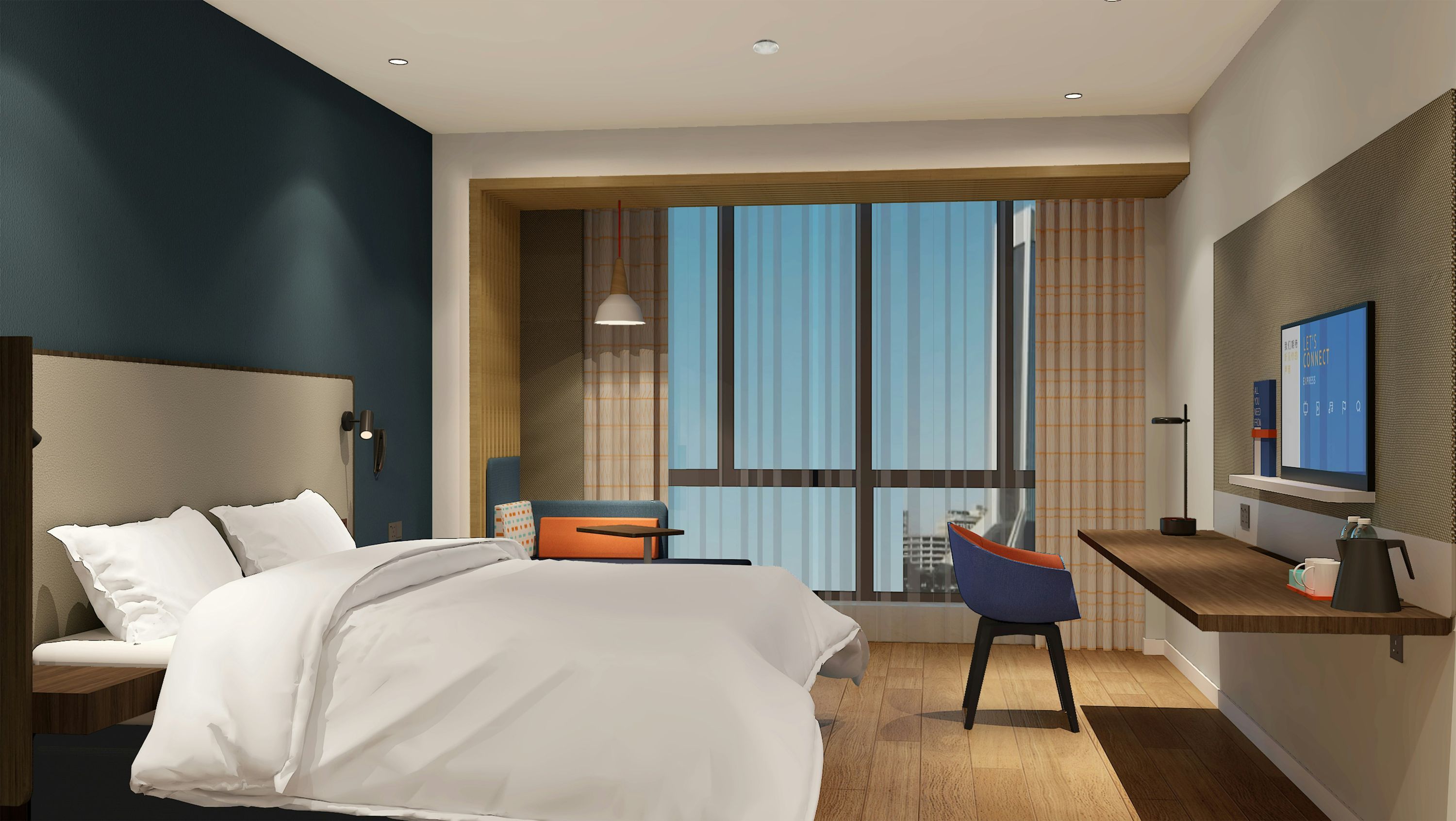 Holiday Inn Express Hangzhou Westlake East by IHG - האנגג'ואו - חדר שינה