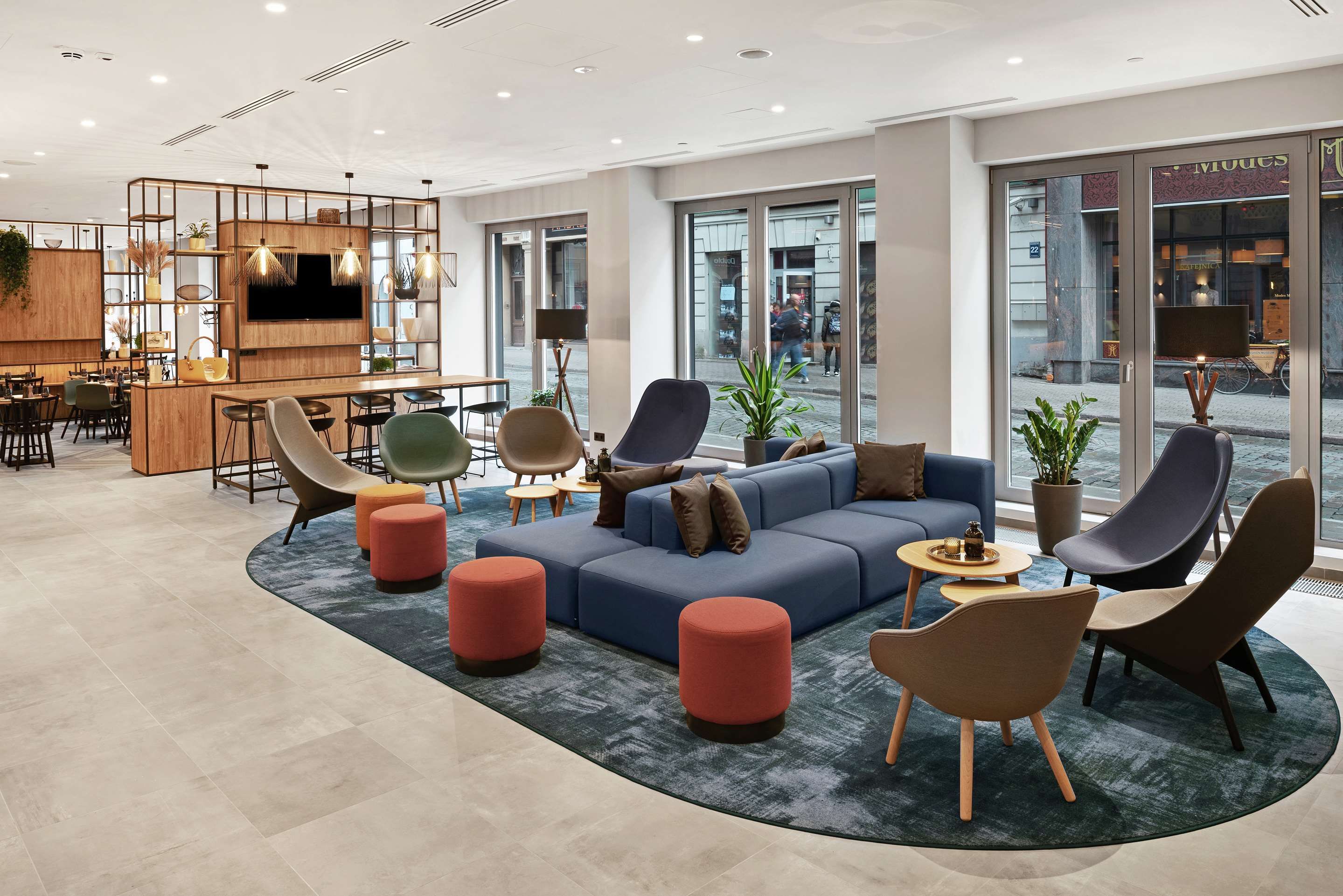 Lobby view of Hilton Garden Inn Riga Old Town