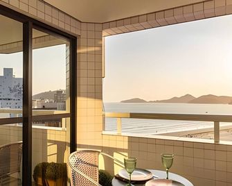 Ark Houses - Flat Moderno Vista-Mar - Piscina Na Cobertura - Santos - Balcón