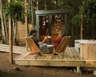 Aux Box Muskoka Modern Muskoka Bunkie - Huntsville