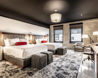 Bottleworks Hotel - אינדיאנאפוליס - חדר שינה