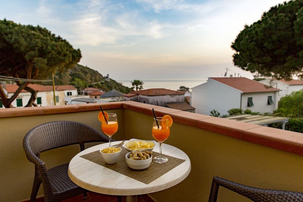 Hotel Corallo - Marciana - Balkon