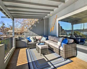Lakefront Retreat w/ Dock, Paddle Boards & Kayaks! - Clearlake - Balkon