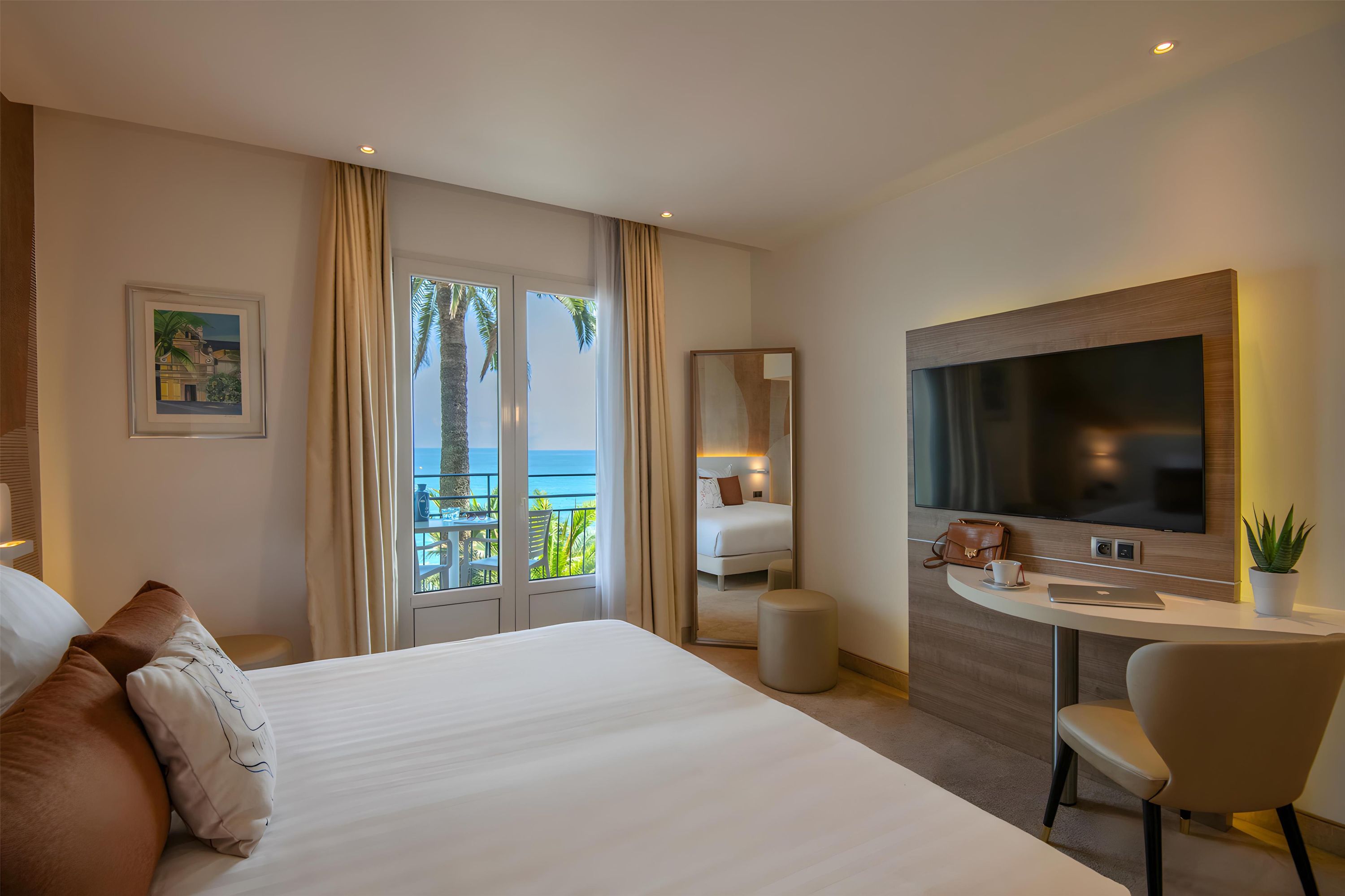 Best Western Premier Hotel Prince De Galles - Menton - Sovrum