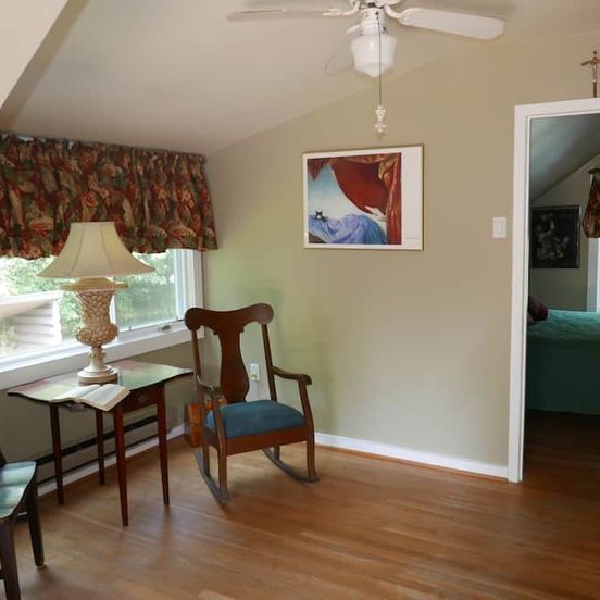 Bedroom view of Detached Garage Apartment With Private Entrance, Hi Speed Fios, Safe Location